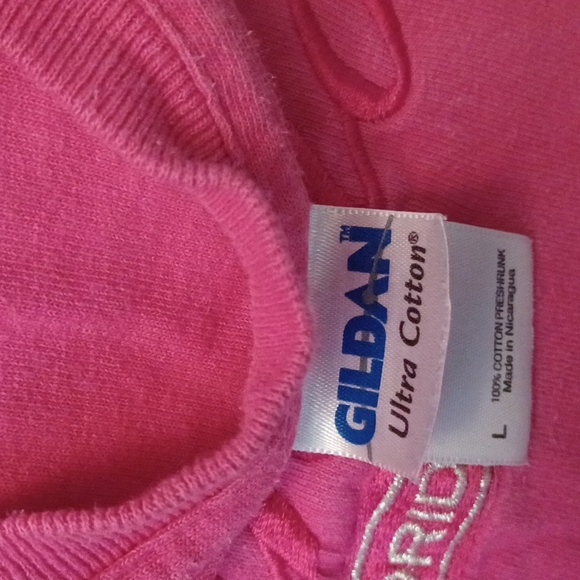 4/$40 Pink Orlando Dolphin Tee - Size Large - Picture 6 of 7